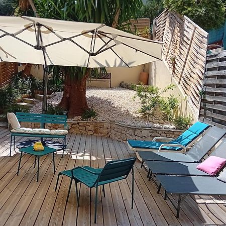 Nice- Gairaut - Jardin Prive- Grand F1 Lumineux-Piscine Collective Kültér fotó