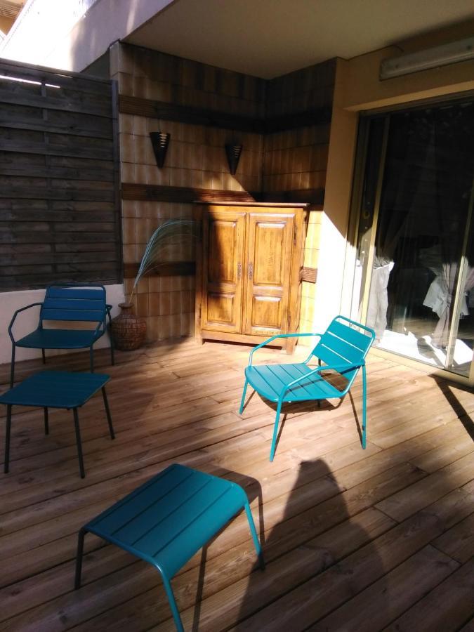 Nice- Gairaut - Jardin Prive- Grand F1 Lumineux-Piscine Collective Kültér fotó