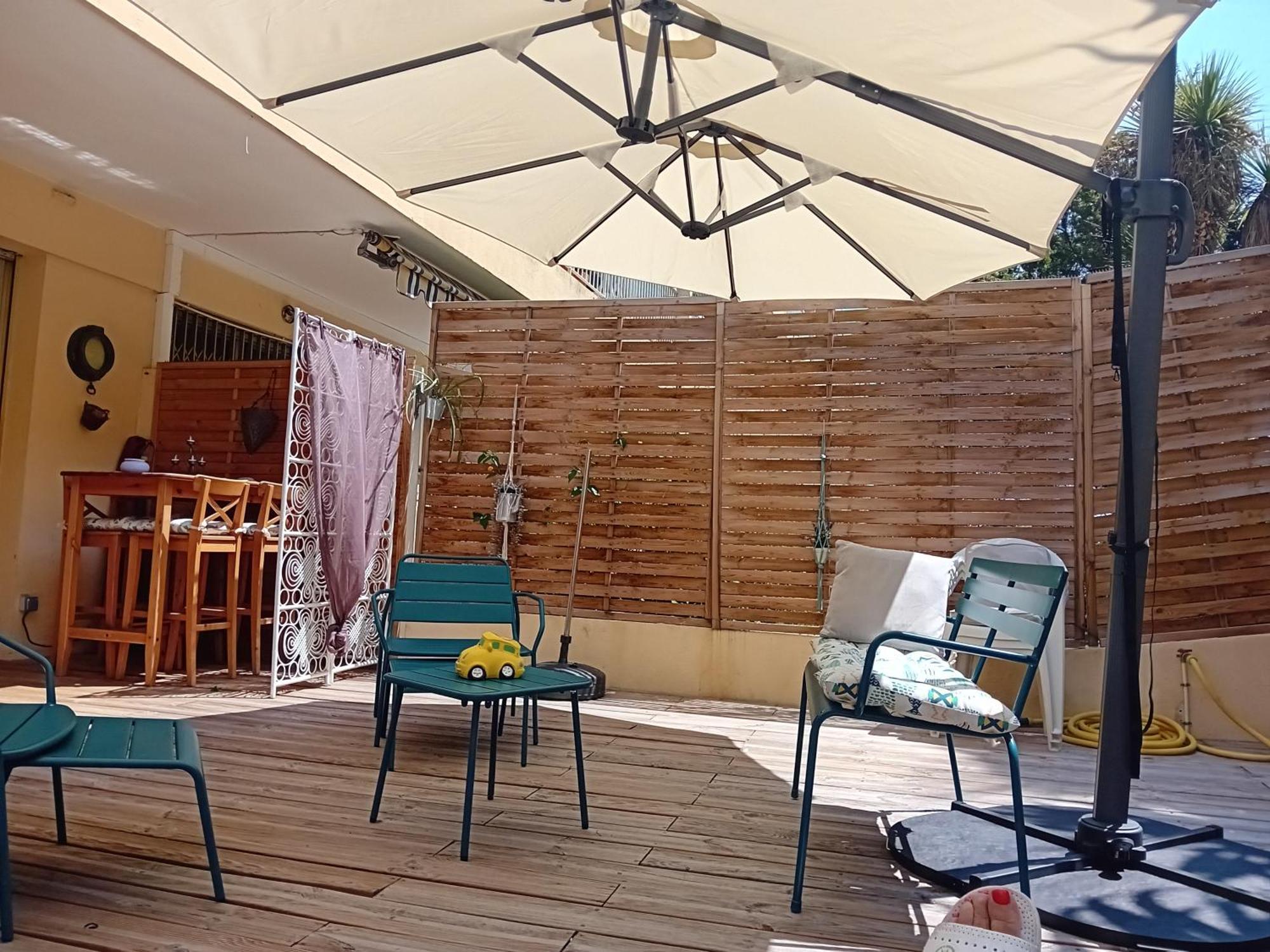 Nice- Gairaut - Jardin Prive- Grand F1 Lumineux-Piscine Collective Kültér fotó